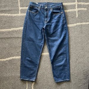 Gap High Rise Barrel Jean